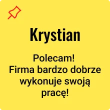 karteczka z pozytywną opinią